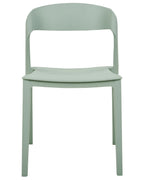 Set of 2 Dining Chairs SOMERS Mint Green