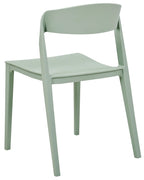 Set of 2 Dining Chairs SOMERS Mint Green