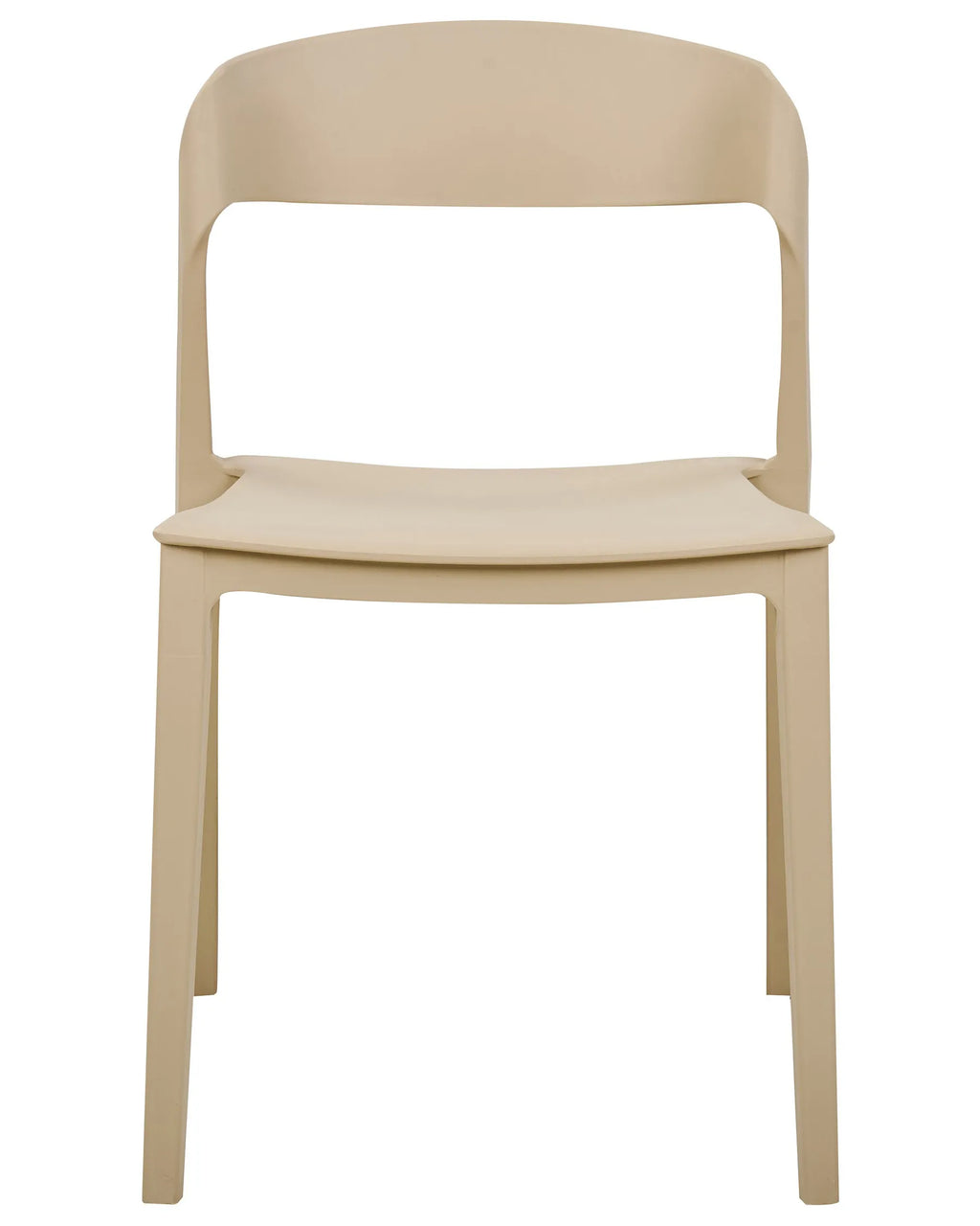 Set of 2 Dining Chairs SOMERS Beige