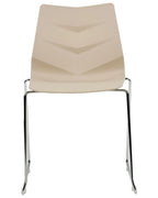 Set of 4 Dining Chairs HARTLEY Beige