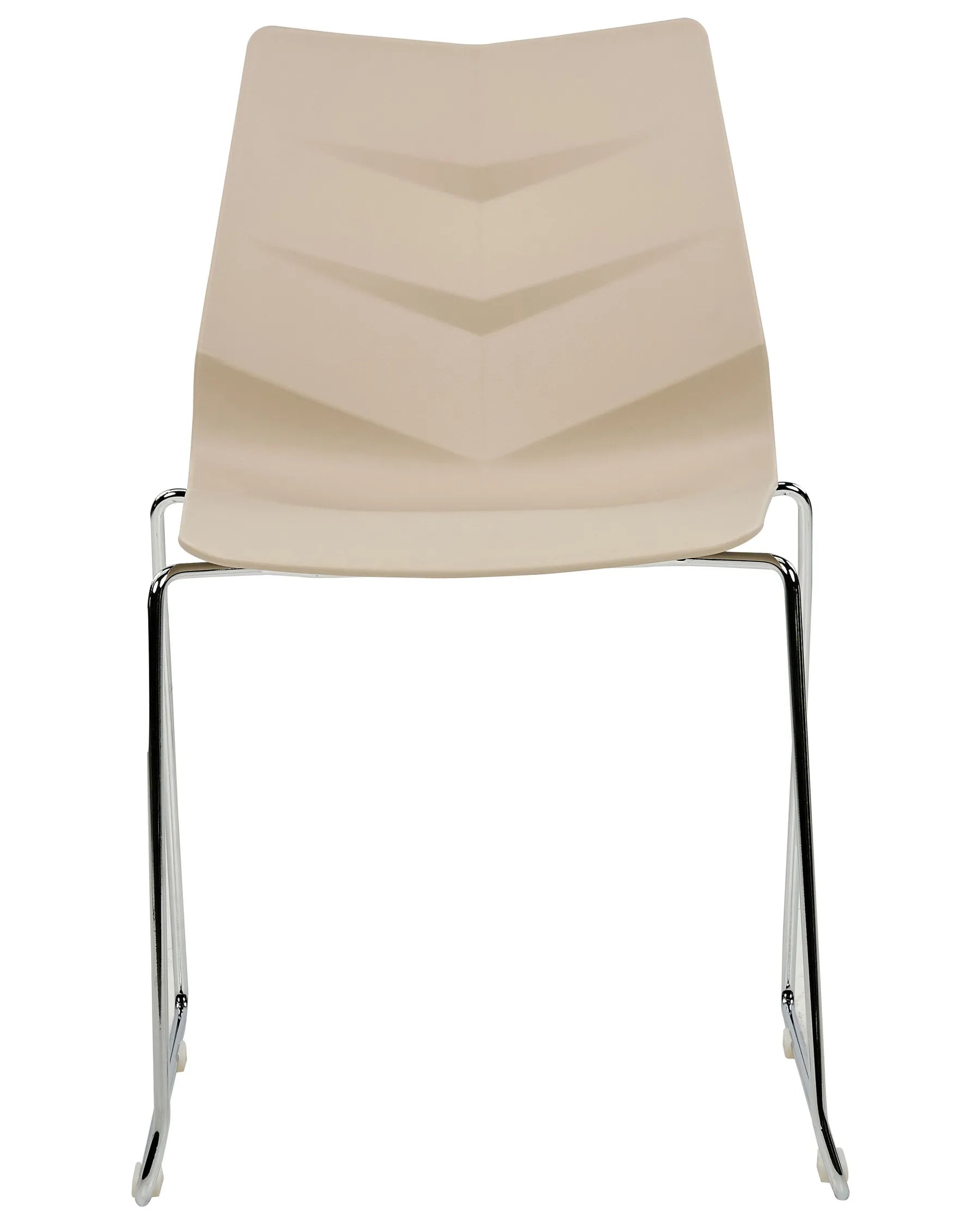 Set of 4 Dining Chairs HARTLEY Beige