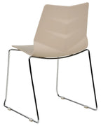 Set of 4 Dining Chairs HARTLEY Beige