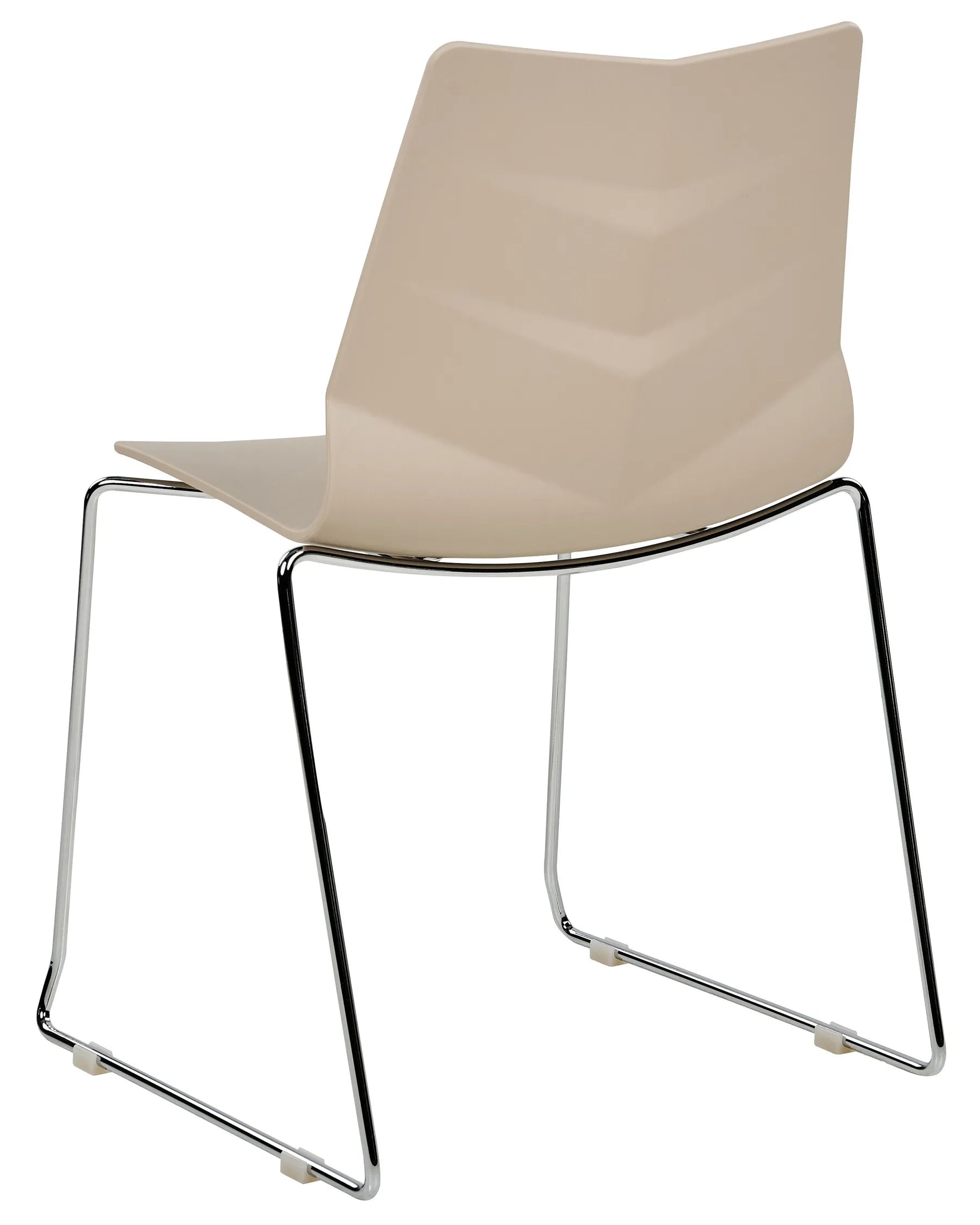 Set of 4 Dining Chairs HARTLEY Beige