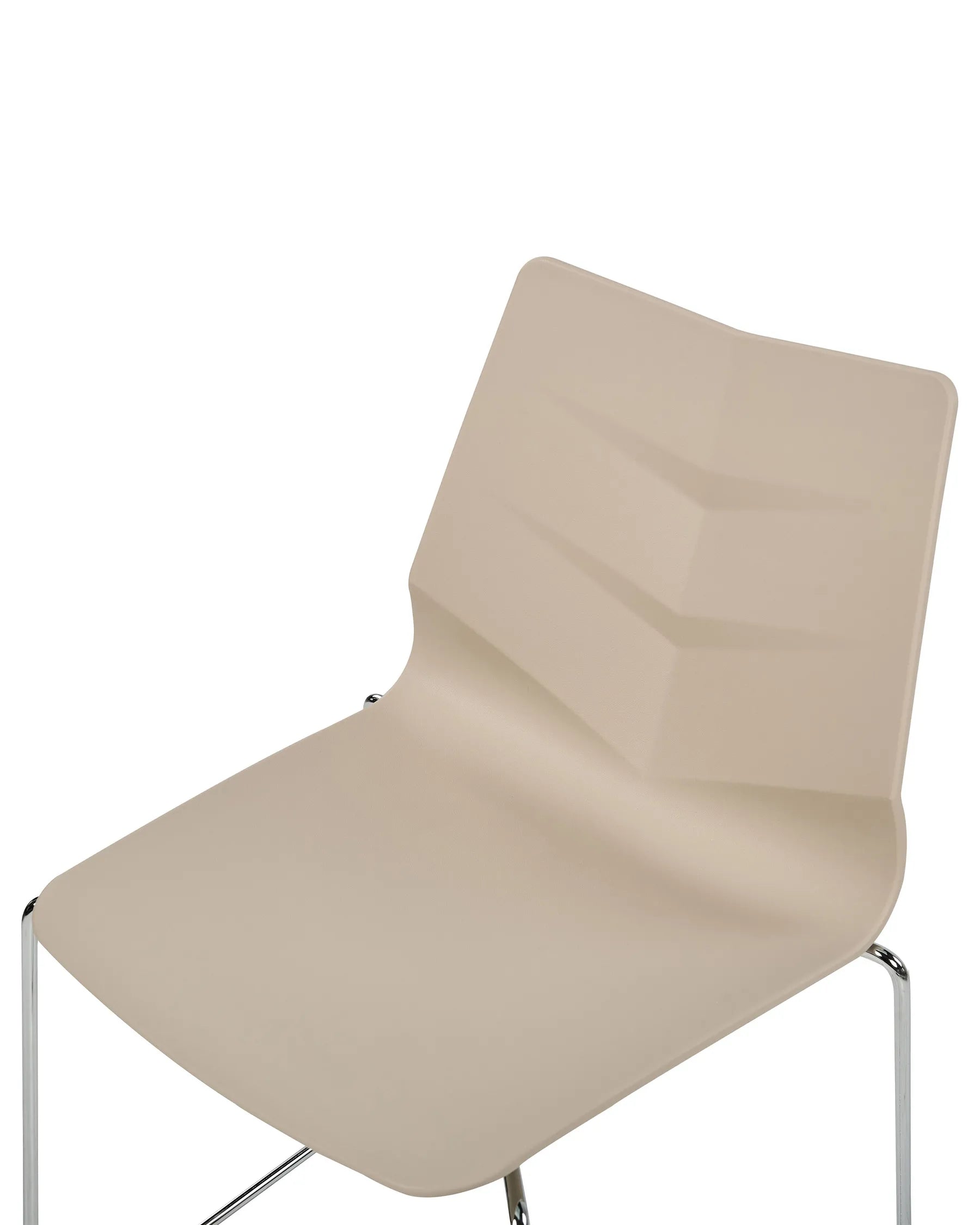 Set of 4 Dining Chairs HARTLEY Beige