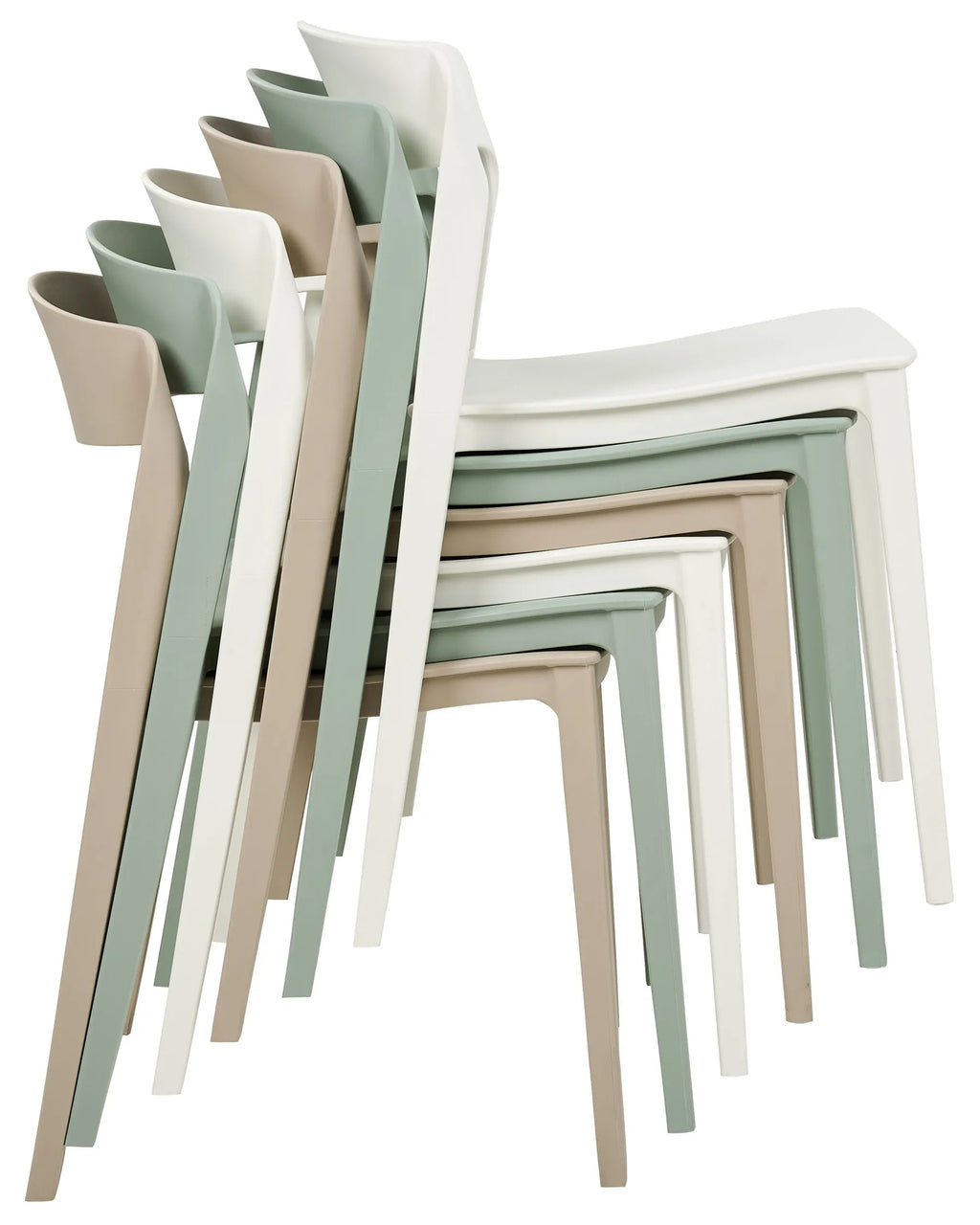 Set of 2 Dining Chairs SOMERS Beige