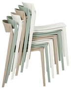 Set of 2 Dining Chairs SOMERS Beige
