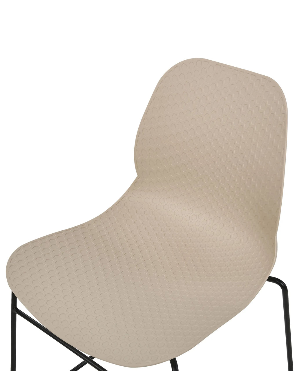 Set of 4 Conference Chairs PANORA Beige