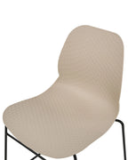Set of 4 Conference Chairs PANORA Beige