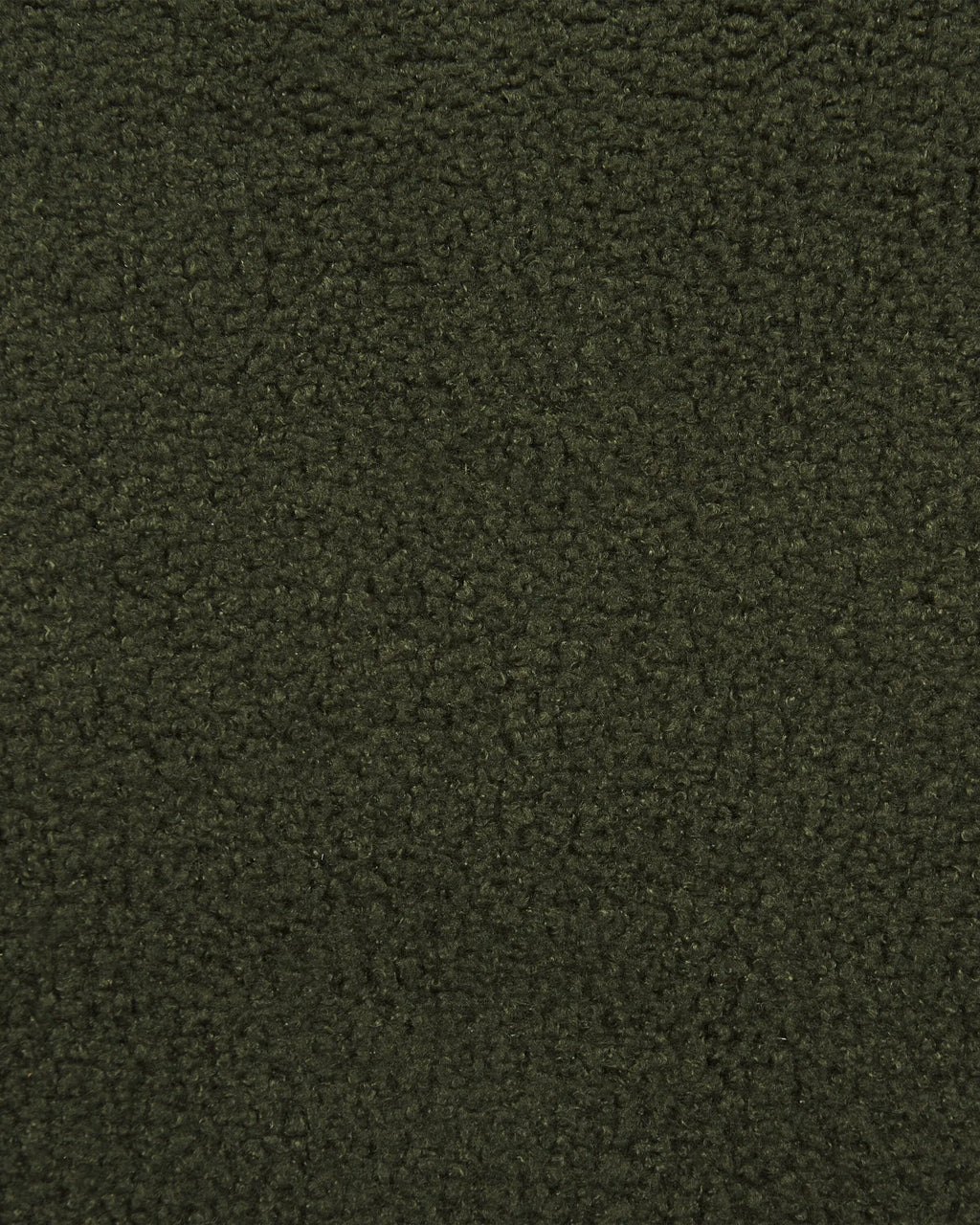 Set of 2 Dining Chairs LUANA Boucle Dark Green