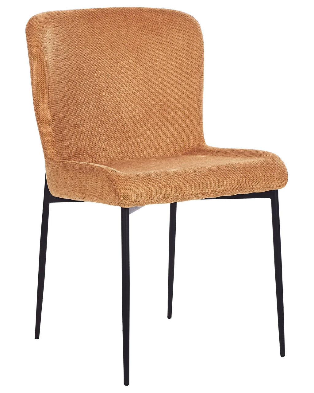 Set of 2 Dining Chairs ADA Fabric Orange