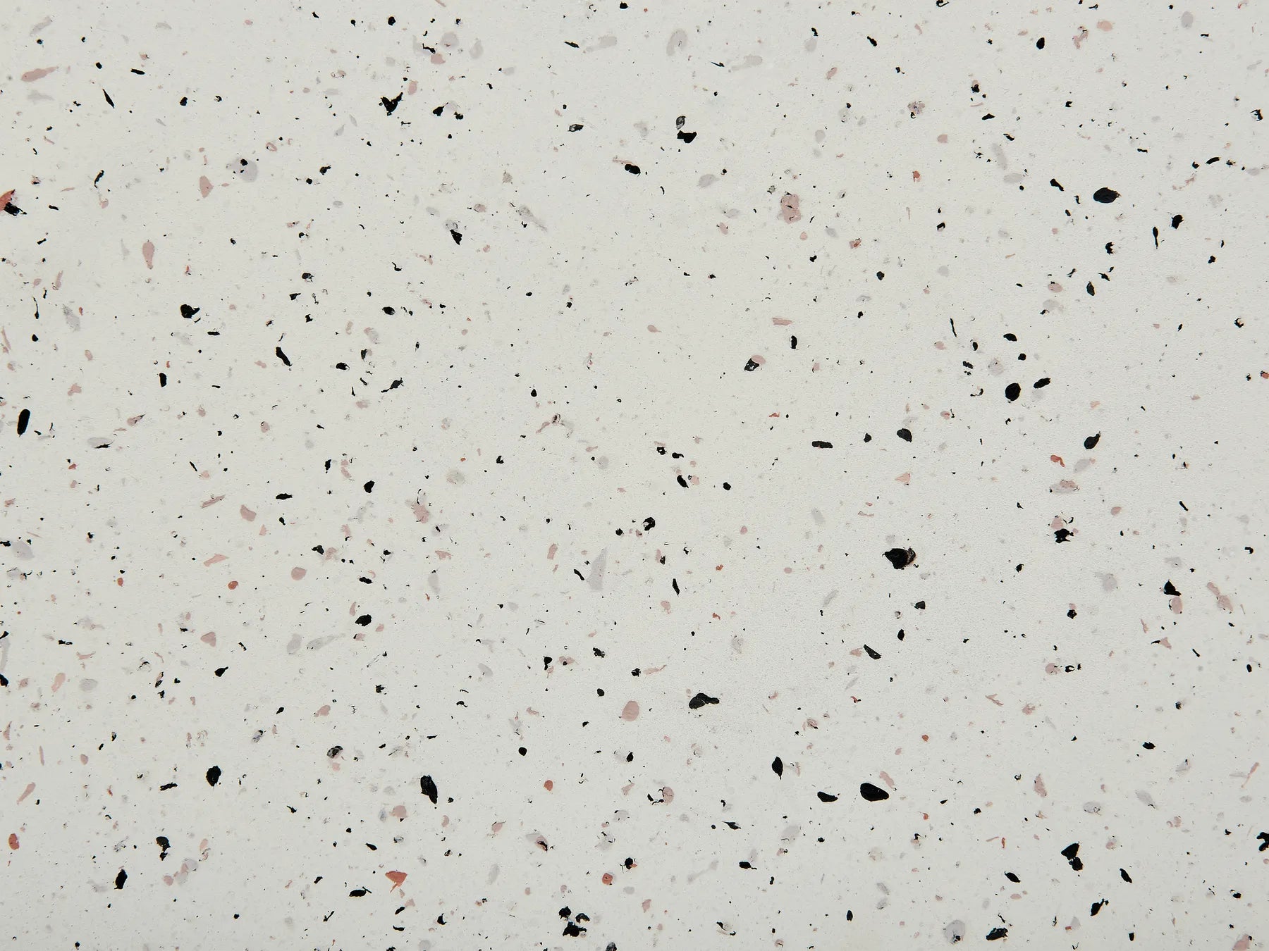 Side Table CAFFI 50 cm 50 cm White Terrazzo