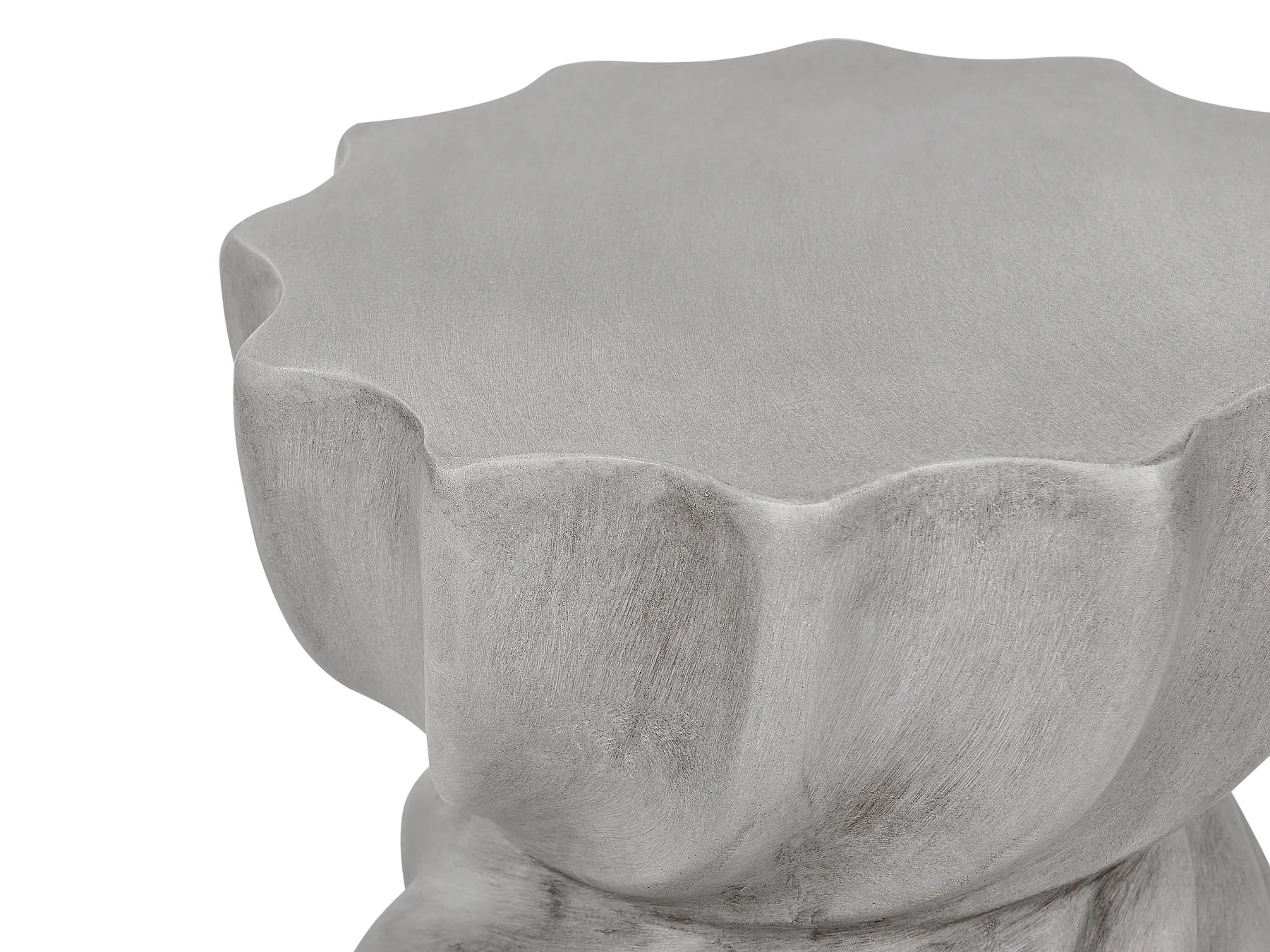 Side Table ALGUA 35 cm 35 cm Grey