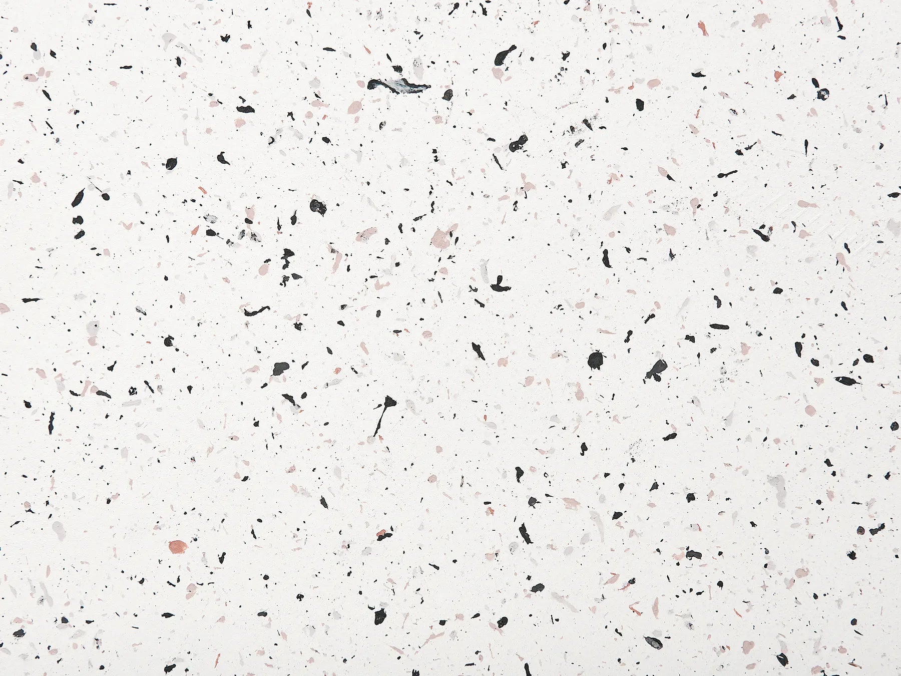 Coffee Table TREZZO 90 cm 90 cm Terrazzo Effect White Terrazzo