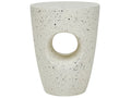 Side Table EDOLO 37 cm 37 cm Terrazzo Effect White Terrazzo