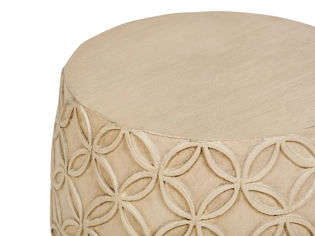 Side Table ZOGNO 33 cm 33 cm Light Beige
