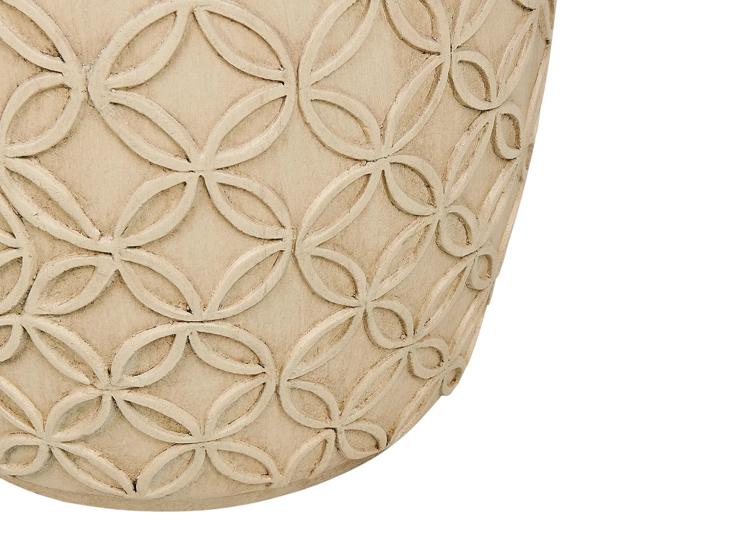 Side Table ZOGNO 33 cm 33 cm Light Beige