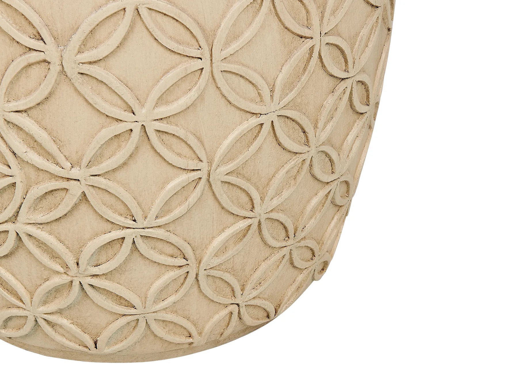 Side Table ZOGNO 33 cm 33 cm Light Beige