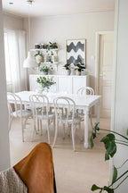 Dining Table CARY White 180 cm 90 cm