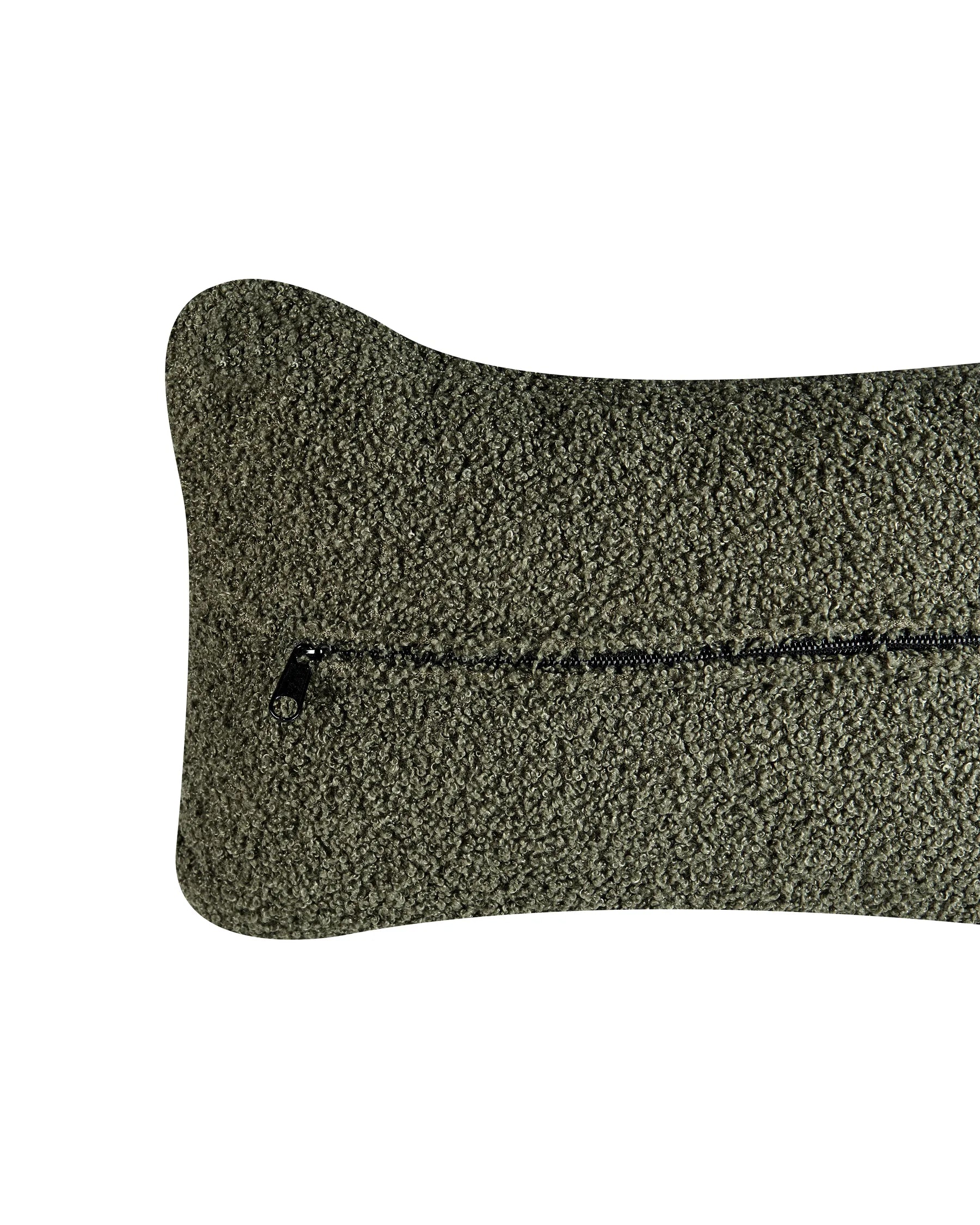Armchair OTSBY Boucle Dark Green