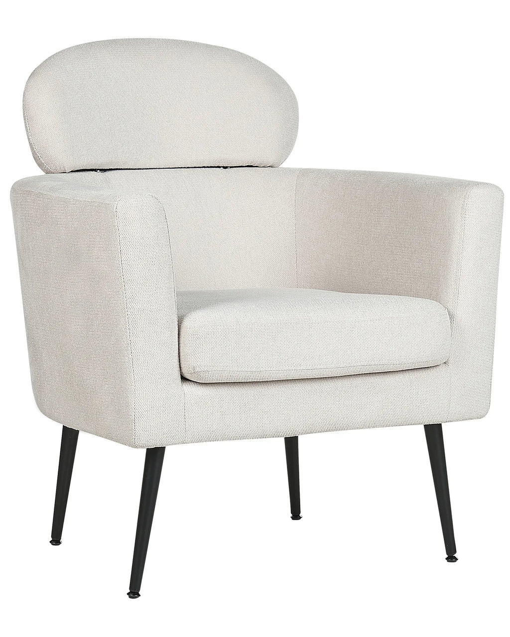 Armchair SOBY Fabric Off-White