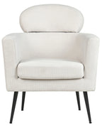 Armchair SOBY Fabric Off-White