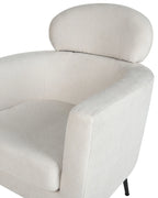 Armchair SOBY Fabric Off-White