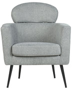 Armchair SOBY Fabric Grey