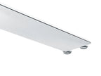 Dining Table MARAMO Silver 120 cm 120 cm Tempered Glass