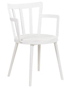 Set of 4 Dining Chairs MORILL White
