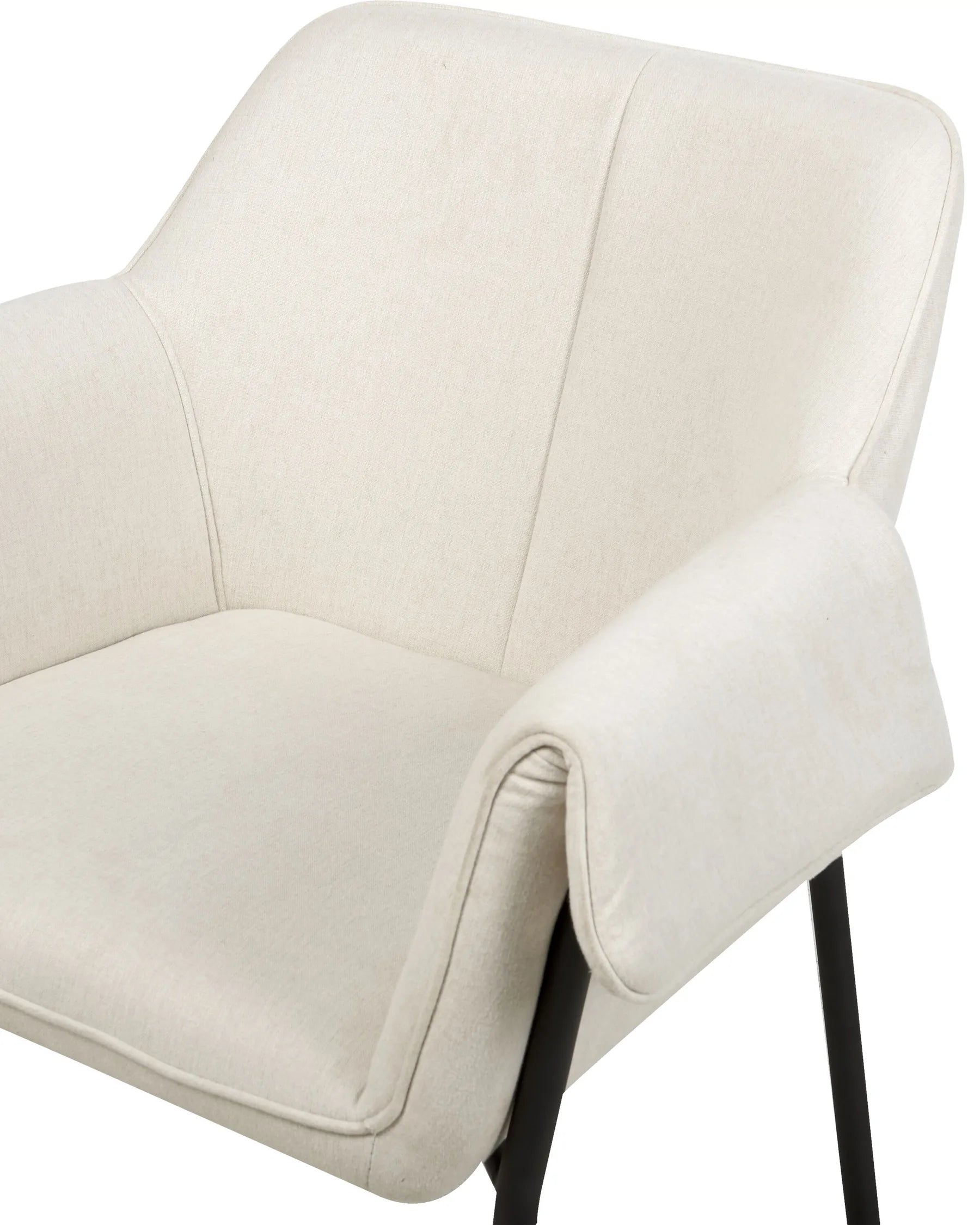 Armchair ARLA Fabric Light Beige