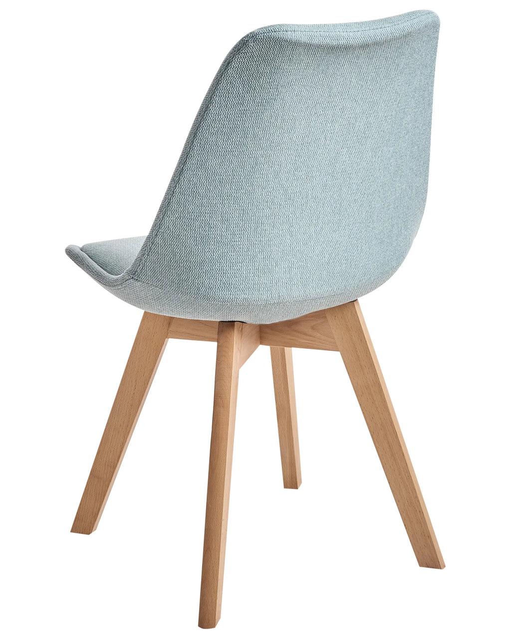 Set of 2 Dining Chairs DAKOTA II Fabric Mint Green