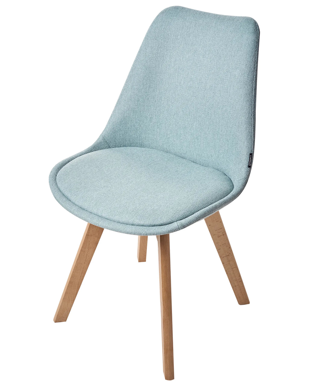 Set of 2 Dining Chairs DAKOTA II Fabric Mint Green