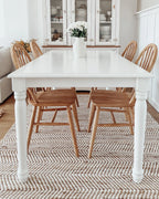 Dining Table CARY White 180 cm 90 cm