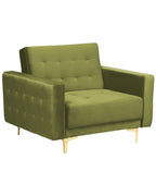 Armchair ABERDEEN Velvet Green
