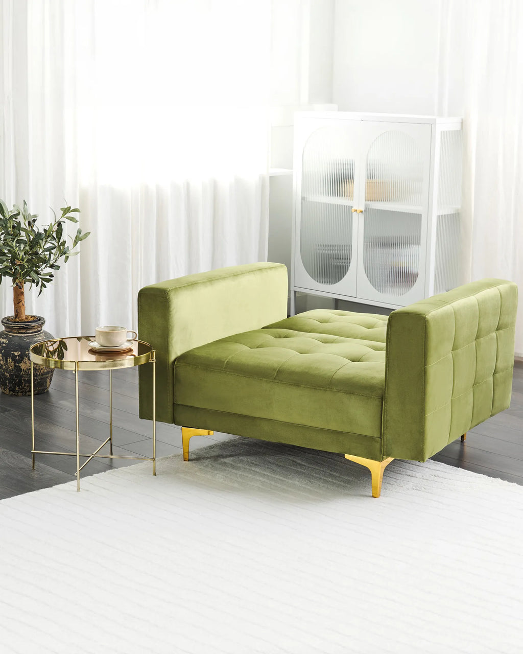 Armchair ABERDEEN Velvet Green