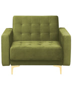 Armchair ABERDEEN Velvet Green