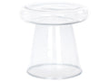 Side Table CALDERA Glass Transparent