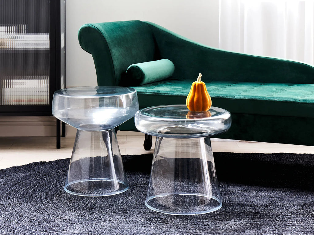 Side Table LAGUNA Glass Transparent
