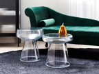 Side Table LAGUNA Glass Transparent