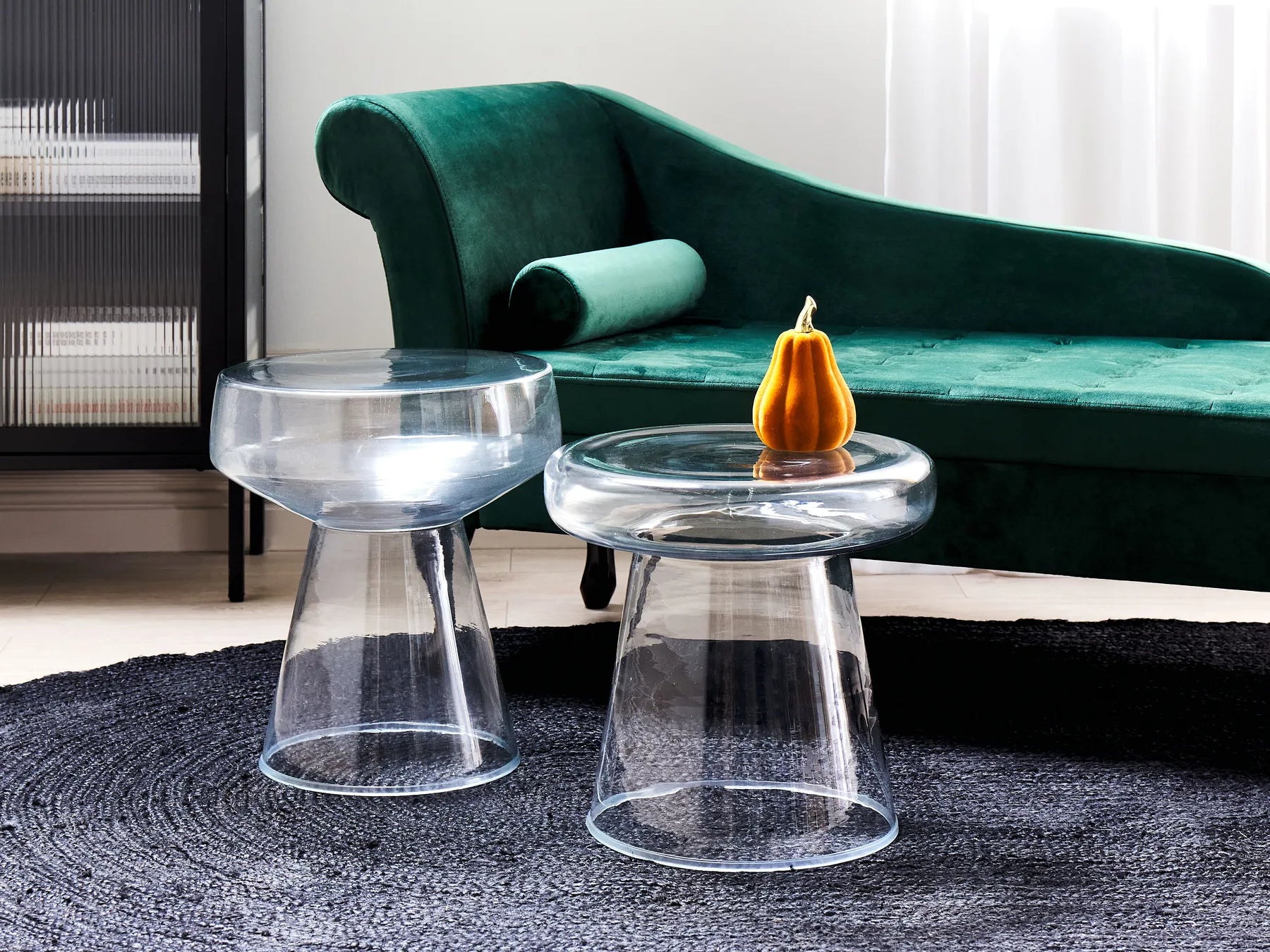 Side Table LAGUNA Glass Transparent