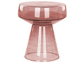 Side Table LAGUNA Glass Red