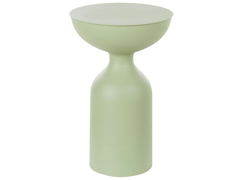 Set of 2 Side Tables COTA/TENJO Metal Light Green