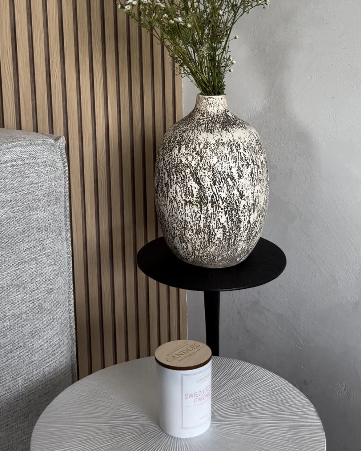 Side Table SELWYN Metal Black