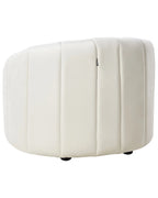 Armchair MALUNG Velvet Off-White