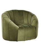 Armchair MALUNG Velvet Dark Green