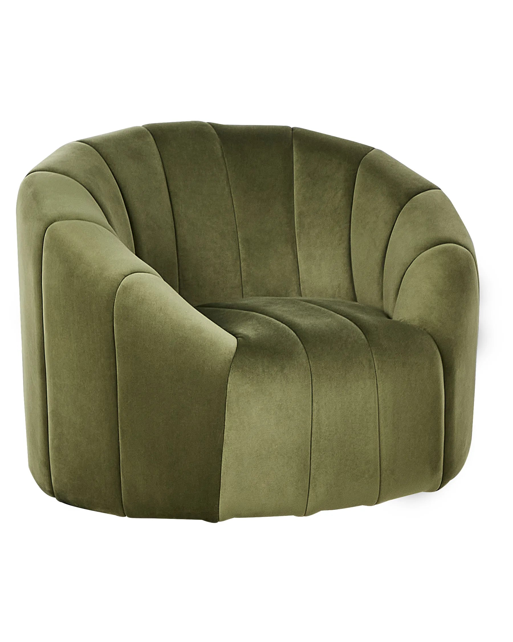 Armchair MALUNG Velvet Dark Green