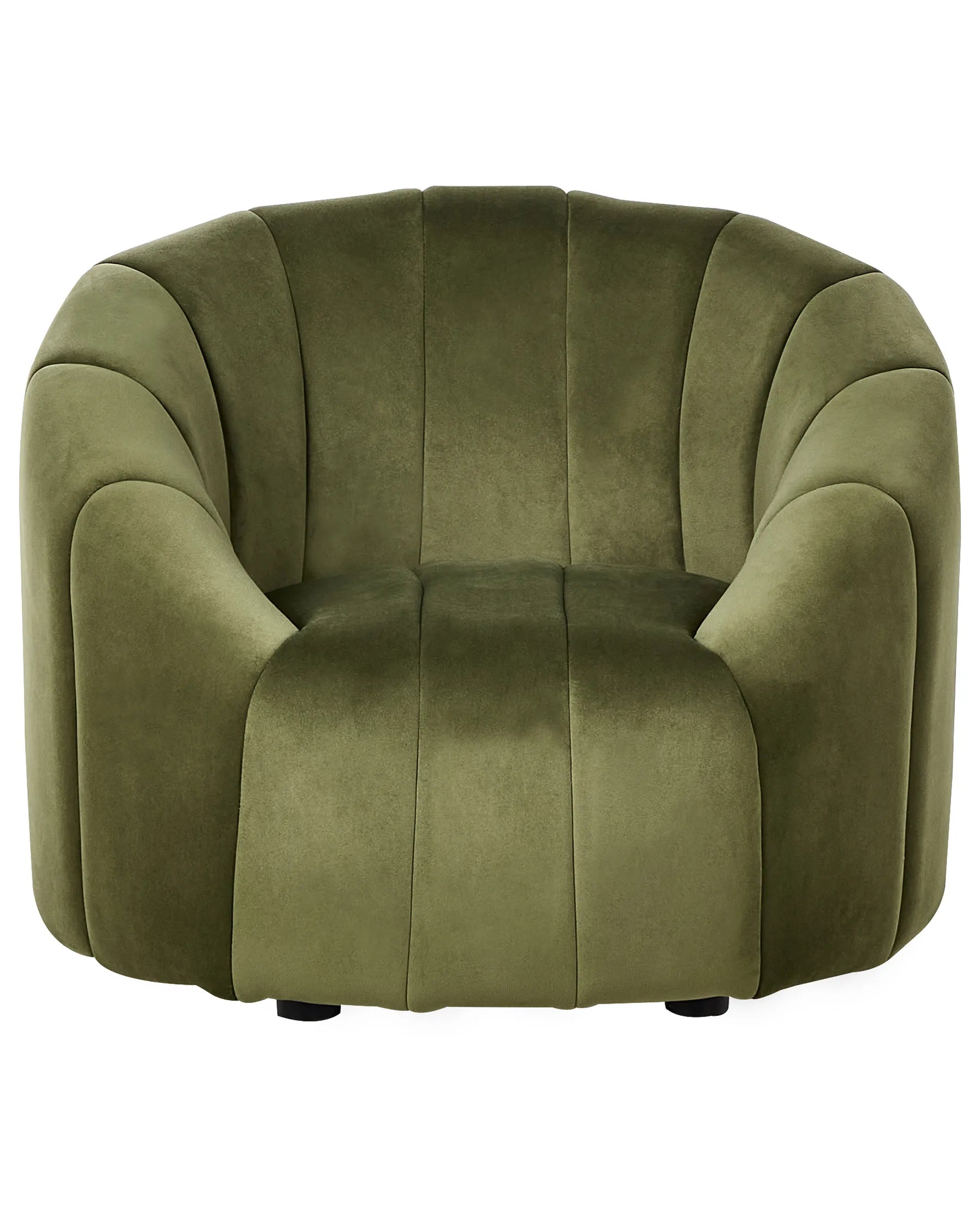 Armchair MALUNG Velvet Dark Green