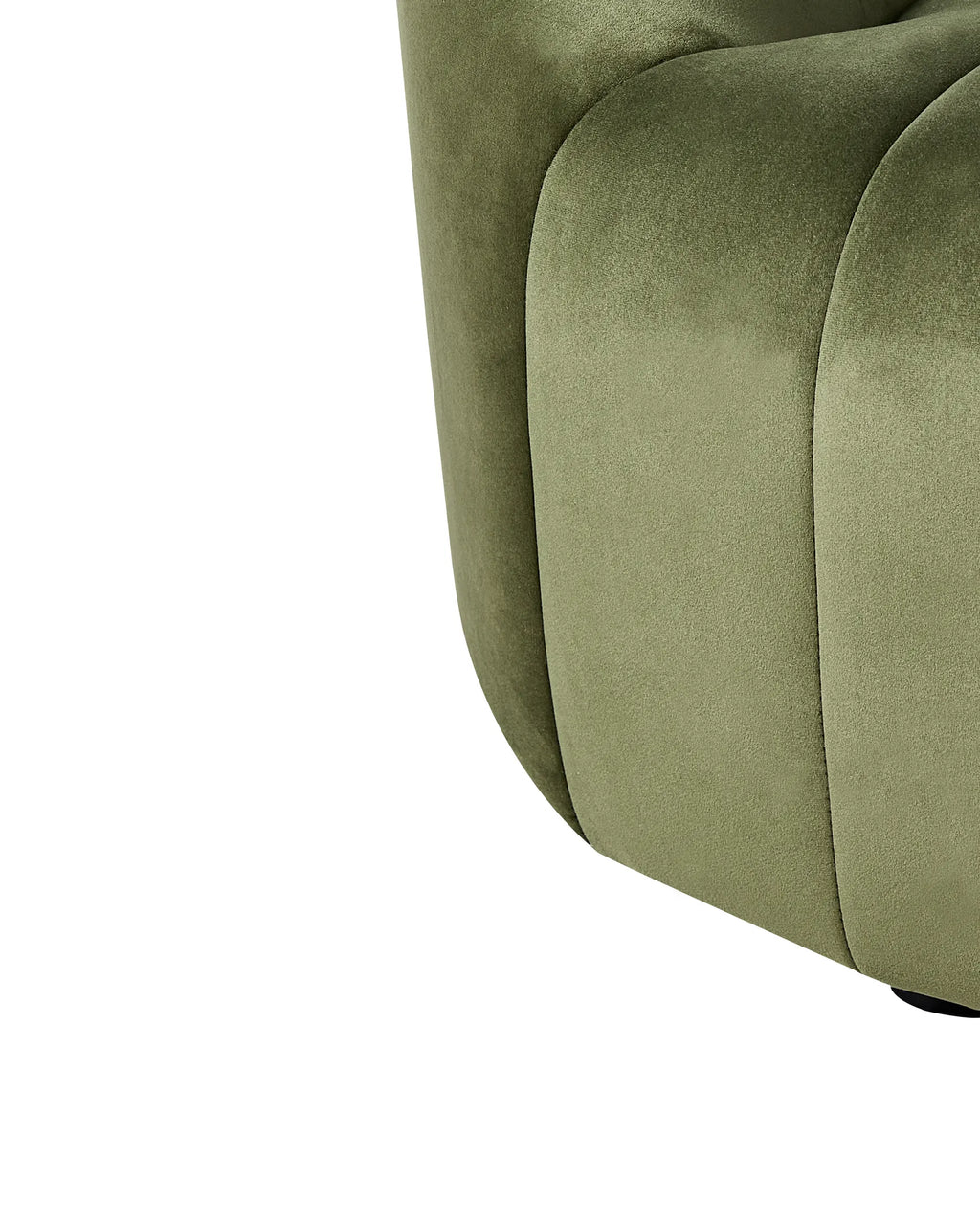 Armchair MALUNG Velvet Dark Green