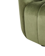 Armchair MALUNG Velvet Dark Green