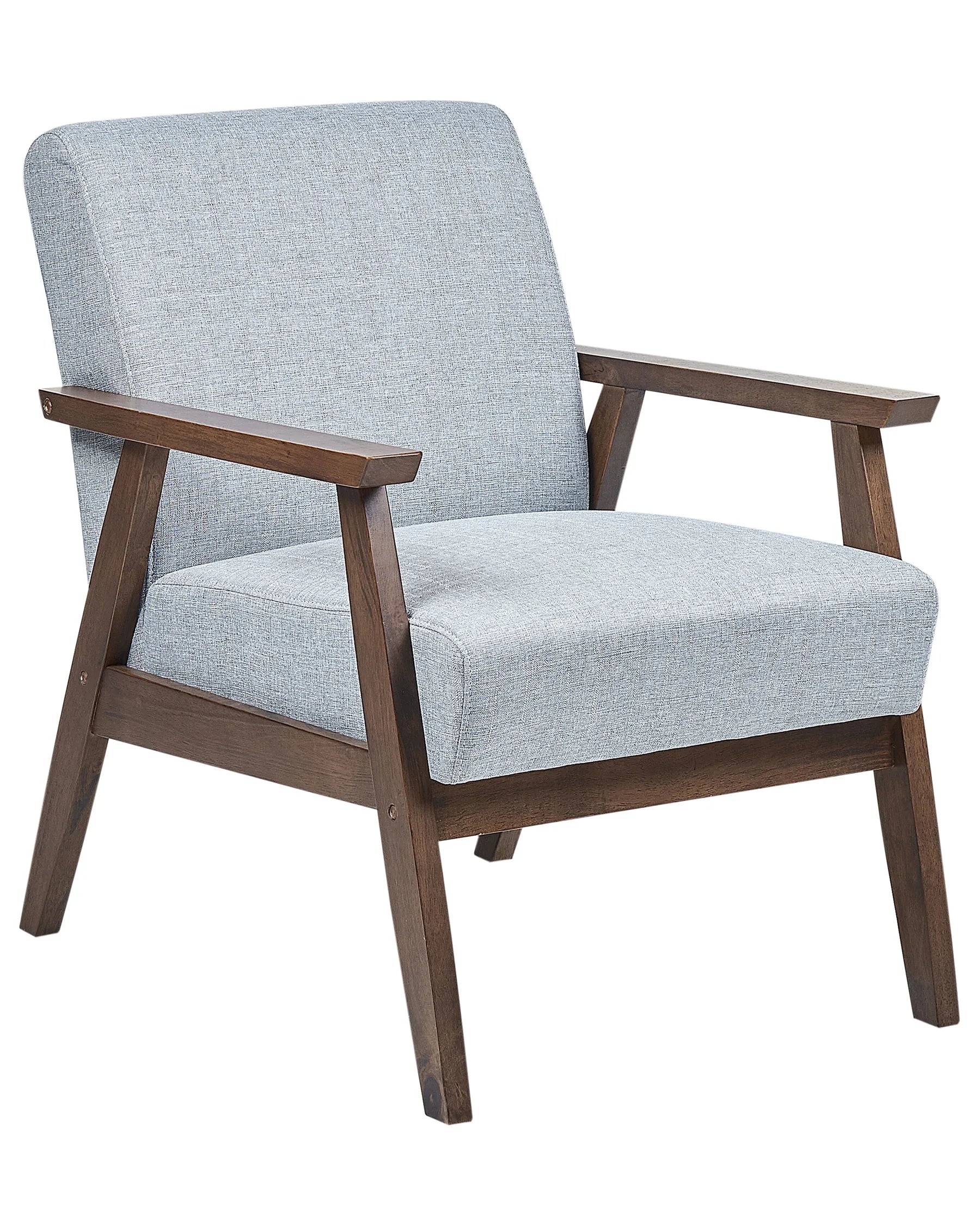 Armchair ASNES Fabric Light Grey